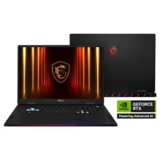 MSI Raider 18 HX AI A2XWIG Core Ultra 9 200HX RTX 5080 16GB Graphics 18 Inch UHD+ MiniLED Gaming Laptop